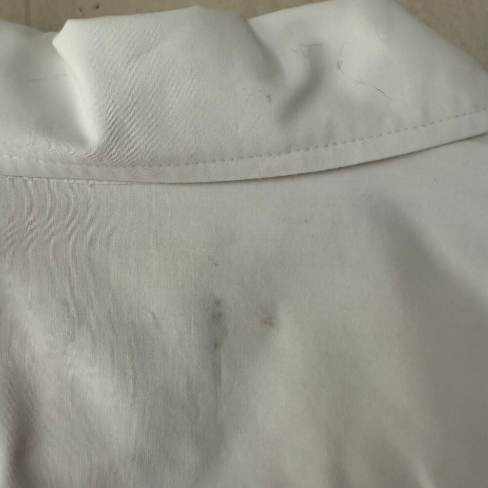 Talbots Crisp White Long Shirt size XL - Picture 7 of 11